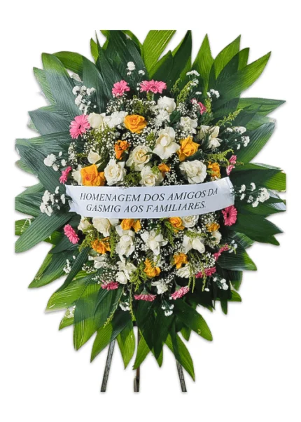 Coroa de Flores Luxo CFL-07 - Tamanho Especial