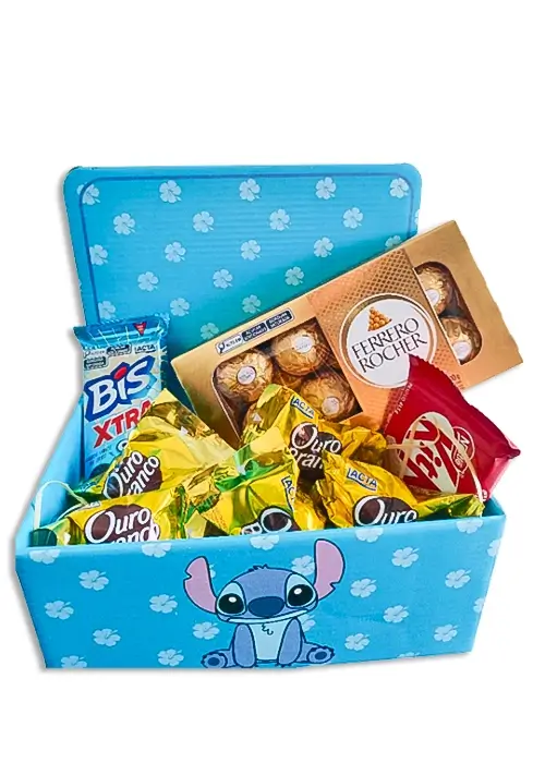 Cesta com Ferrero rocher Cesta com Ferrero rocher