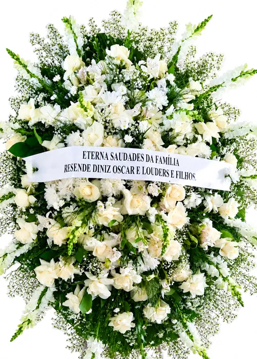 Coroa de Flores Tributo Nobre